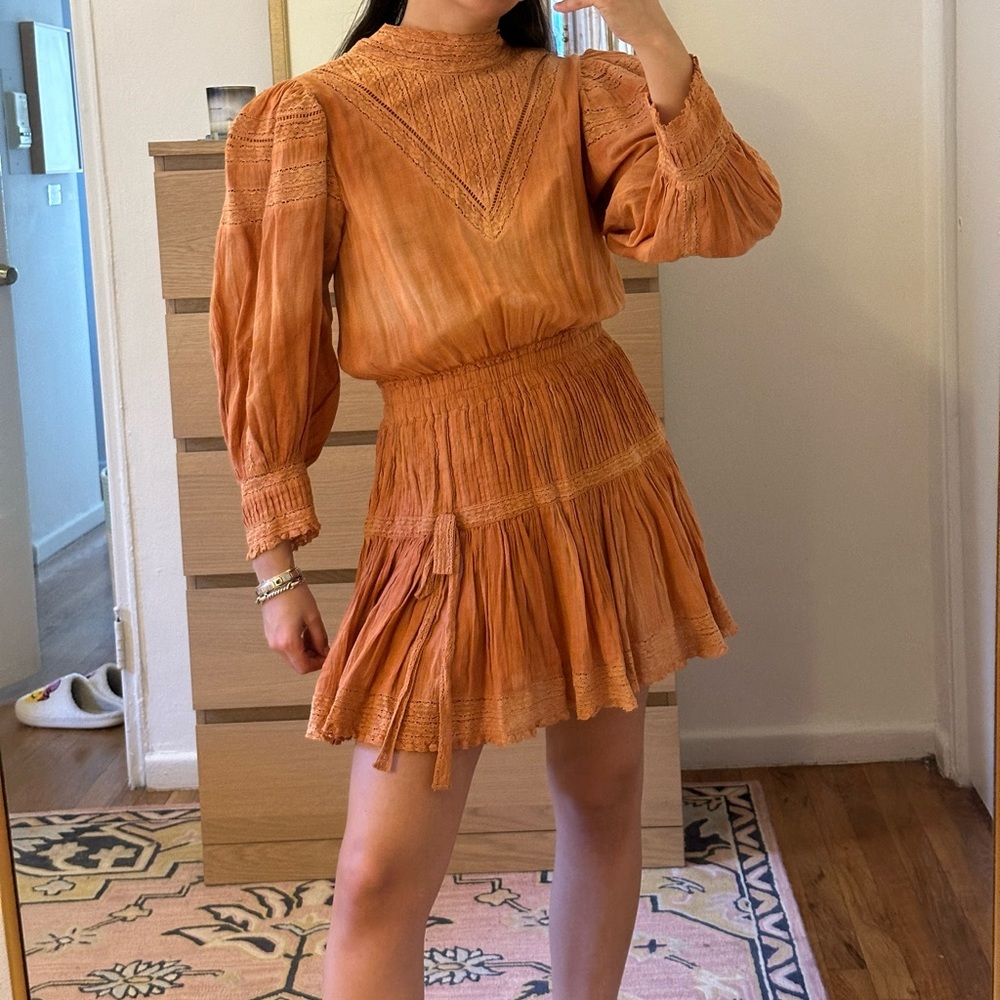 Loveshackfancy Victorian Mini Dress